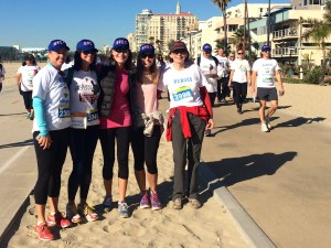 With my amazing friends who walked on the Amarrowca team: Debbie, Kathie, Beth and Mary!